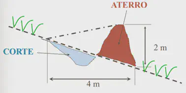 Ilustração de um terraço do tipo murundum ou leirão
