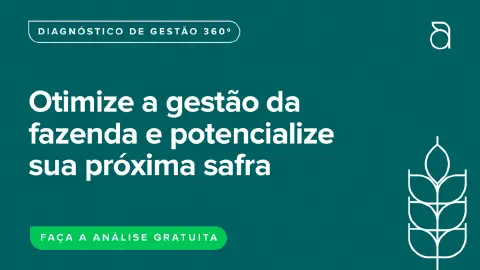 material de marketing digital da Aegro, com um fundo verde-azulado escuro e texto predominantemente branco. No