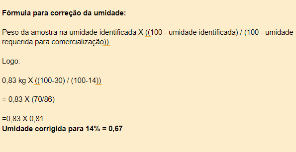 Fórmula para Correção de Umidade de Grãos: Guia Prático ‘Fórmula para correção da umidade’, um cálculo essencial na agricultura, espec
