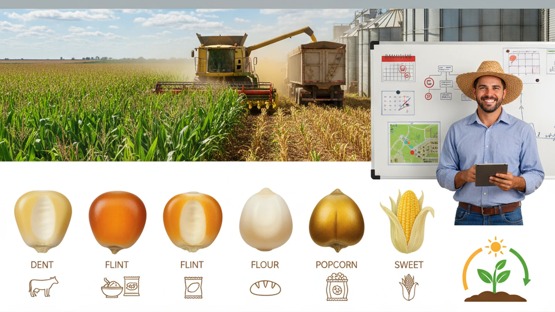 5 Tipos de Grãos de Milho: Características e Dicas de Cultivo