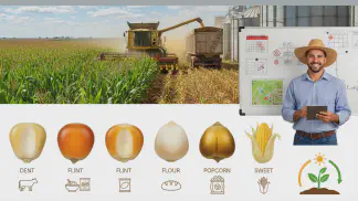 Miniatura do artigo de Planejamento Agrícola: 5 Tipos de Grãos de Milho: Características e Dicas de Cultivo