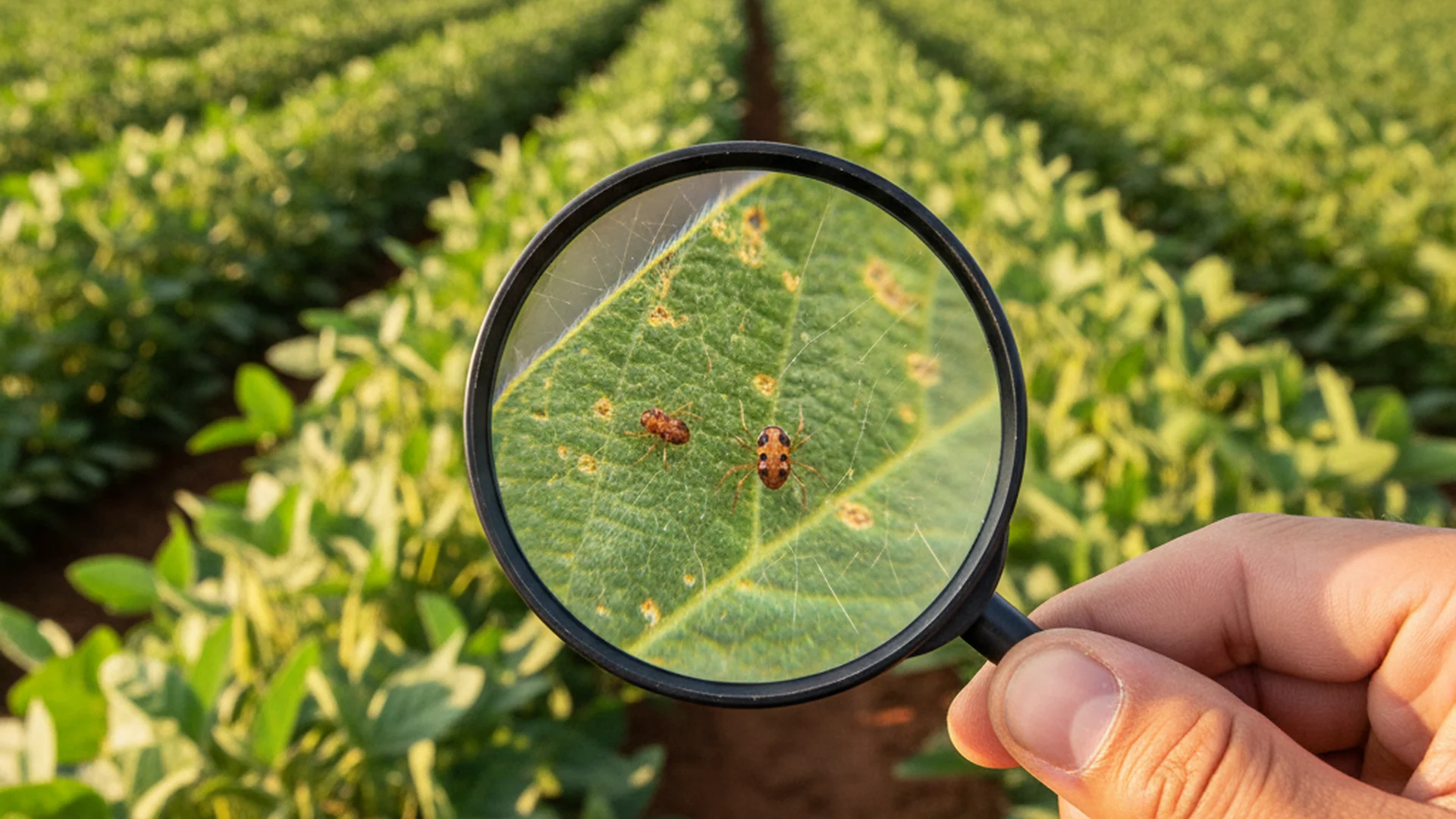 Ácaros na Soja: Como Identificar, Monitorar e Controlar