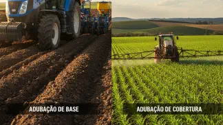 Miniatura do artigo de Gestão Agrícola: Adubação de Cobertura: O Guia Completo para Nutrir sua Lavoura na Hora Certa