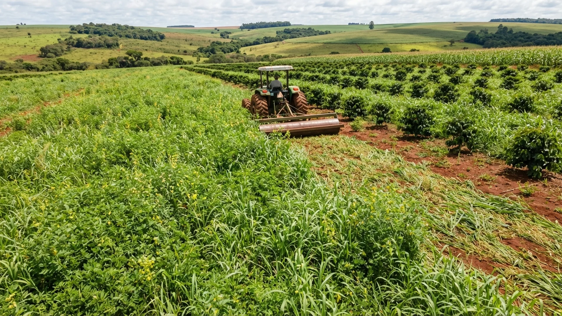 Imagem de destaque do artigo: Adubação Verde: Guia Definitivo e Prático para o Solo [2025]