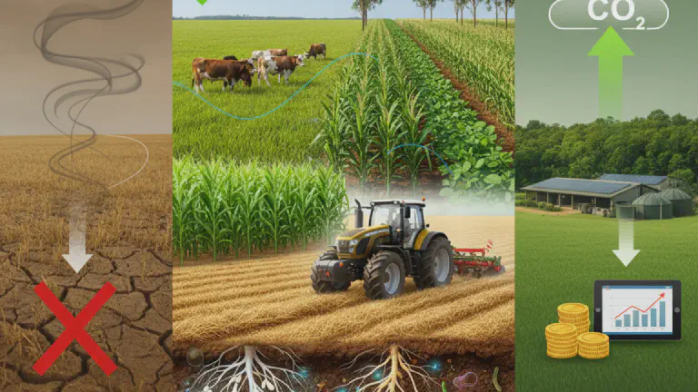 Agricultura de Baixo Carbono: Como Produzir Mais com Menos Impacto