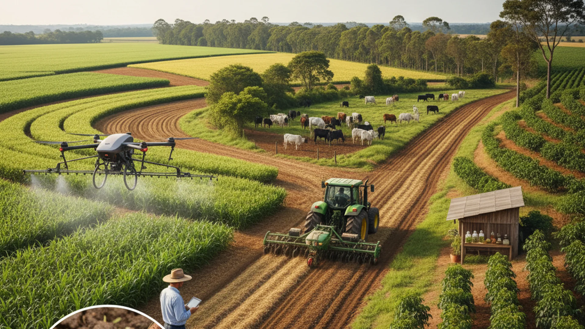 Agricultura Regenerativa: O Que É e 8 Práticas Essenciais Para Sua Fazenda