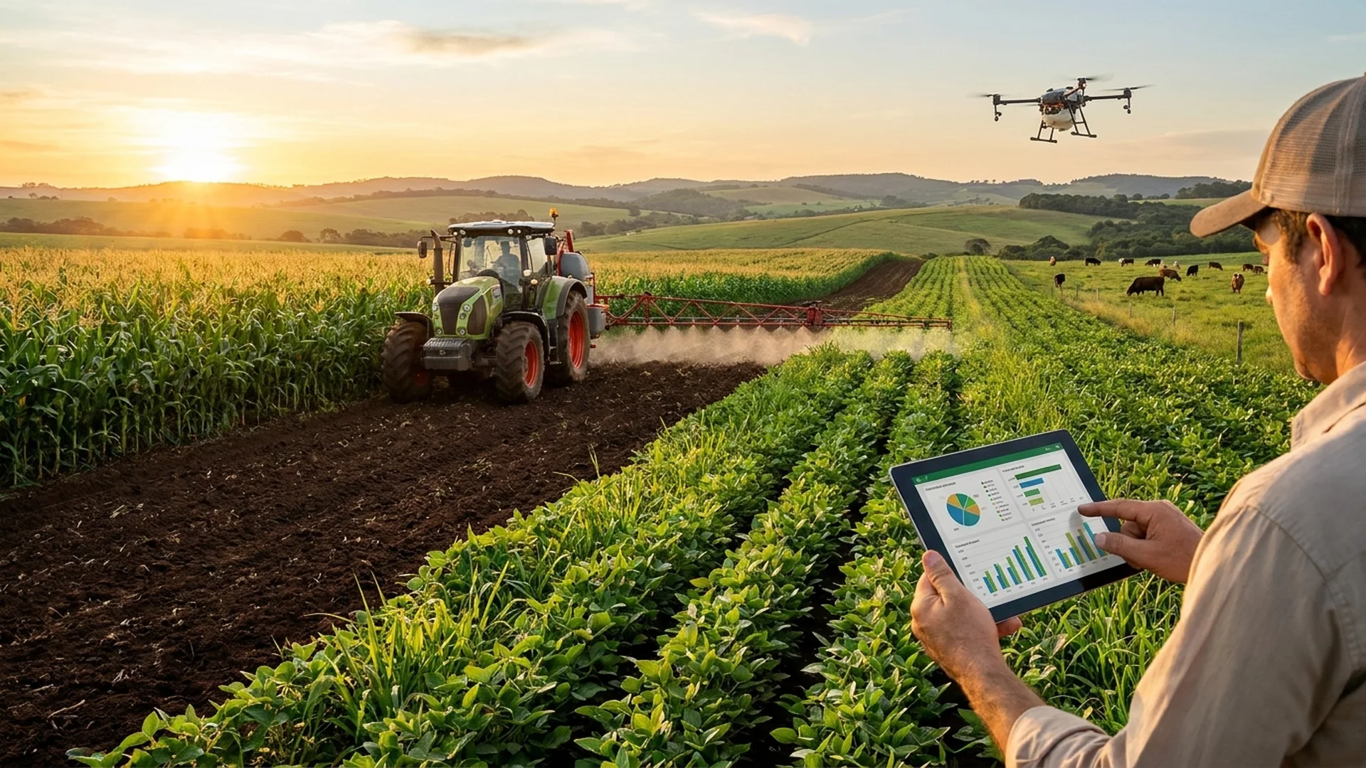 Imagem de destaque do artigo: Agricultura regenerativa e planejamento financeiro