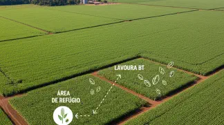 Miniatura do artigo de Manejo Integrado de Pragas: Área de Refúgio: O que é e Por que Ela é Essencial para Proteger sua Lavoura Bt