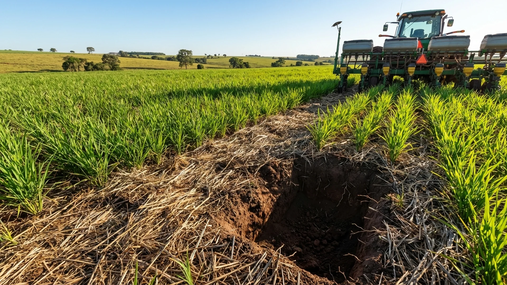 Imagem de destaque do artigo: Arroz de Terras Altas: 5 Dicas de Plantio Direto [2025]