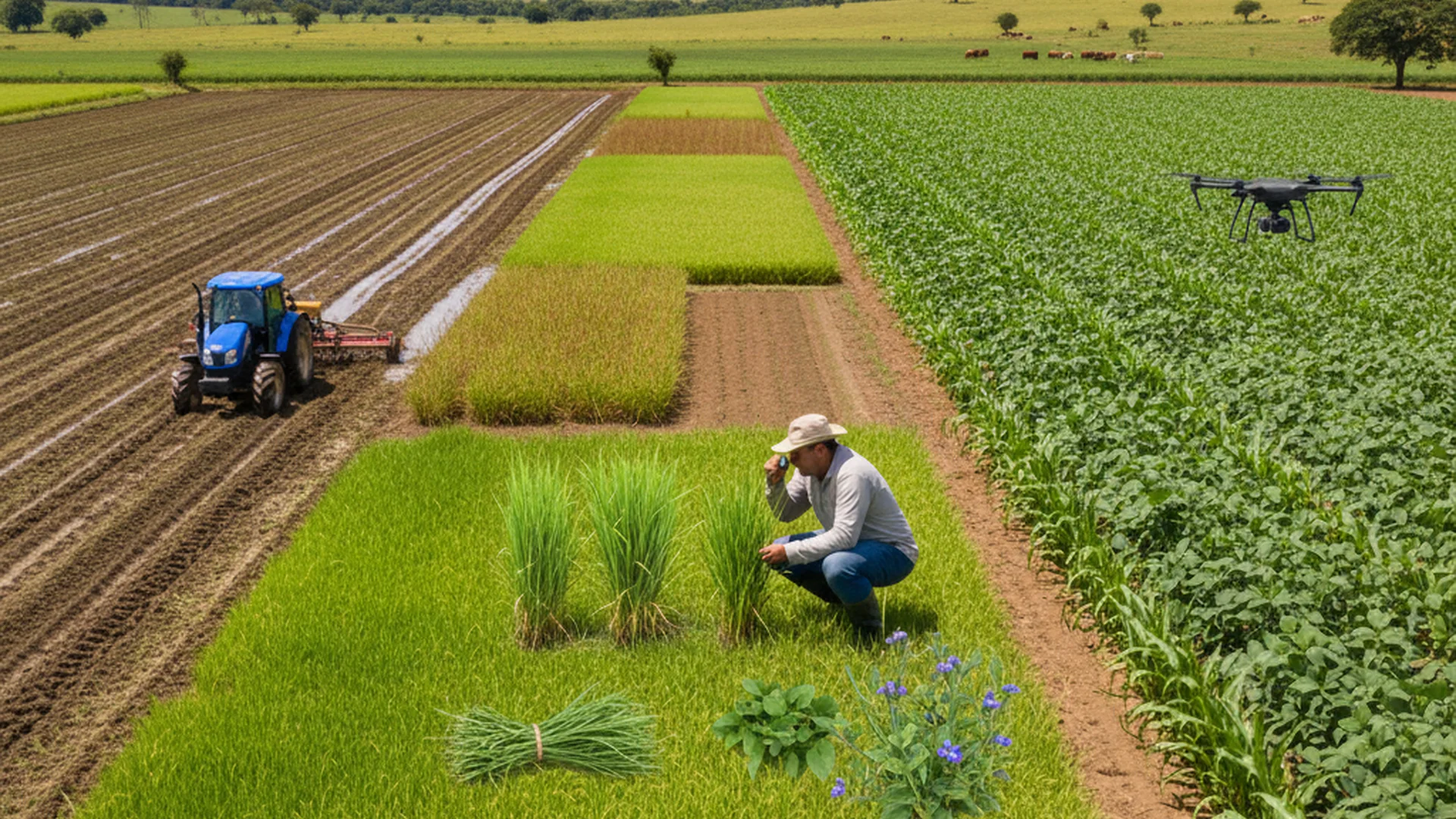 As 5 Principais Plantas Daninhas do Arroz: Guia de Identificação e Controle