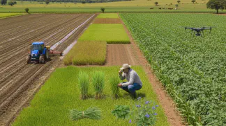 Miniatura do artigo de Manejo de Plantas Daninhas: As 5 Principais Plantas Daninhas do Arroz: Guia de Identificação e Controle