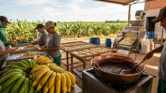 Miniatura do artigo de Gestão Agrícola: Processamento de Banana: 5 Formas de Gerar Renda [2025]