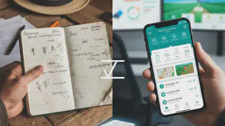 Miniatura do artigo de Novidades Aegro: Caderno de Campo Digital: 5 Vantagens de Trocar o Papel por um Aplicativo