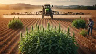 Miniatura do artigo de Manejo de Plantas Daninhas: Caruru-Palmeri (*Amaranthus palmeri*): Guia Completo de Identificação e Manejo