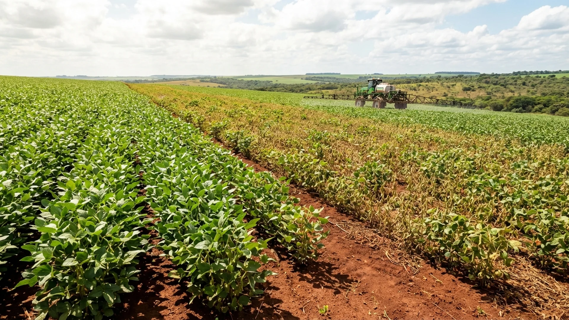 Imagem de destaque do artigo: Produtividade da Soja: Como o Clima Afeta a Safra [2025]