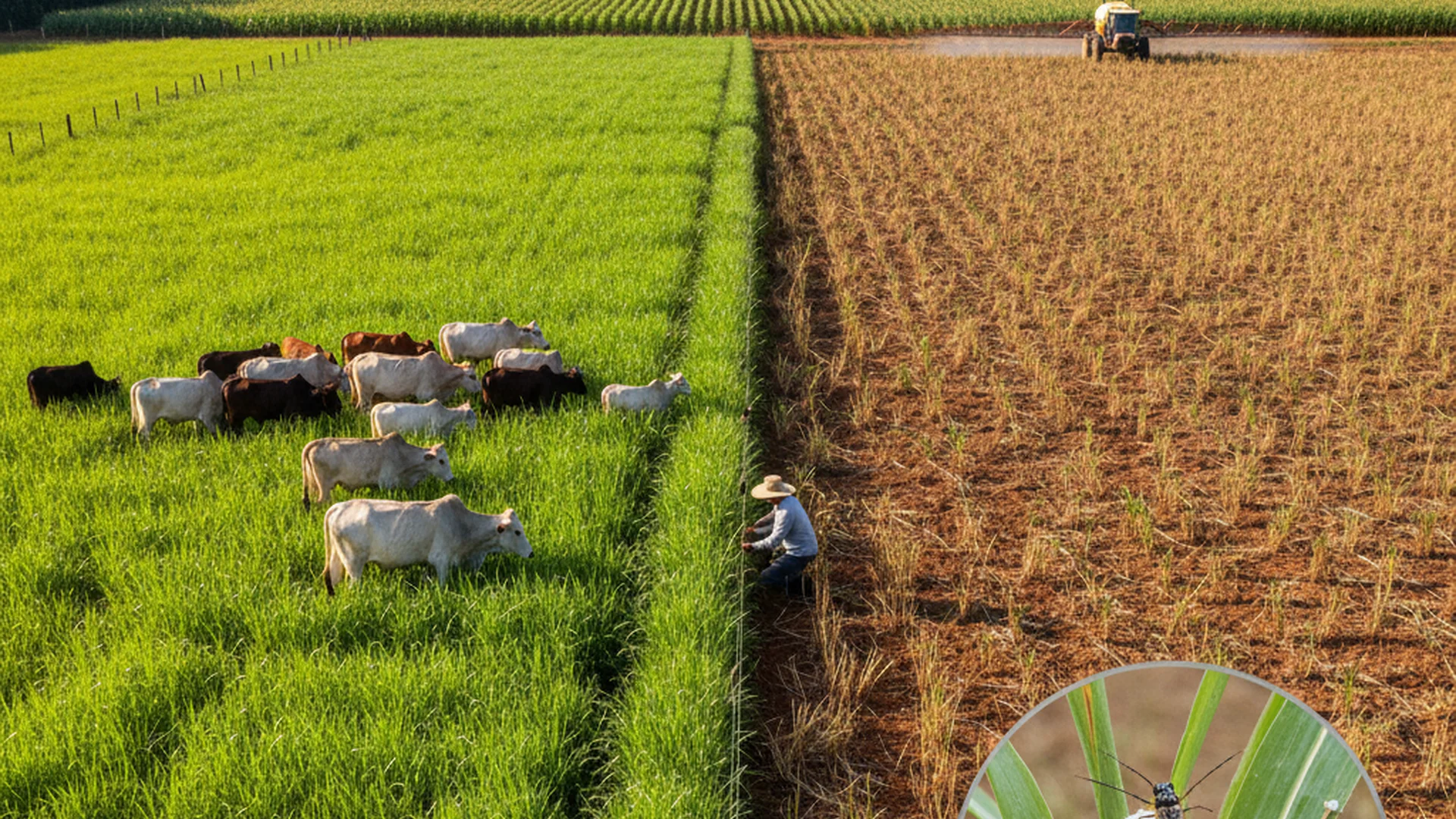 Cigarrinha-das-Pastagens: Guia Completo de Identificação e Manejo