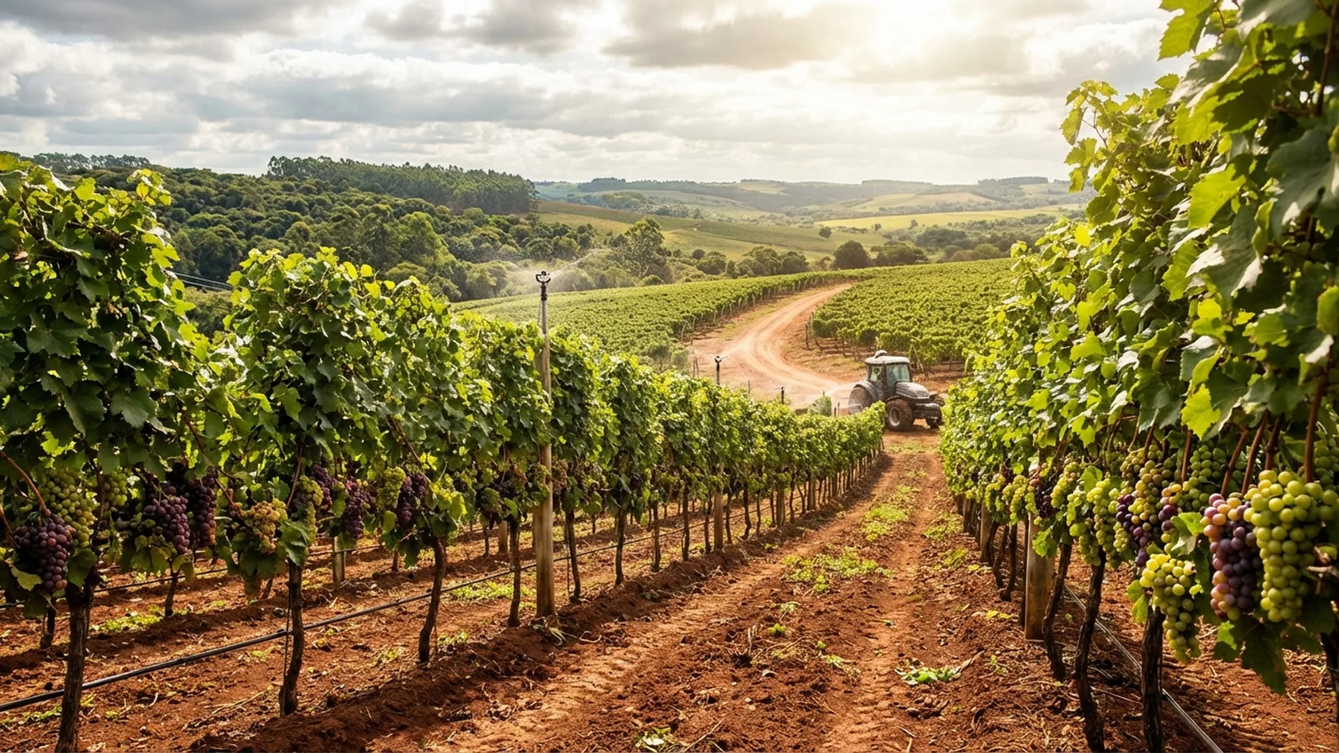 Imagem de destaque do artigo: Clima Ideal para Uva: Guia de Temperatura e Chuva [2025]