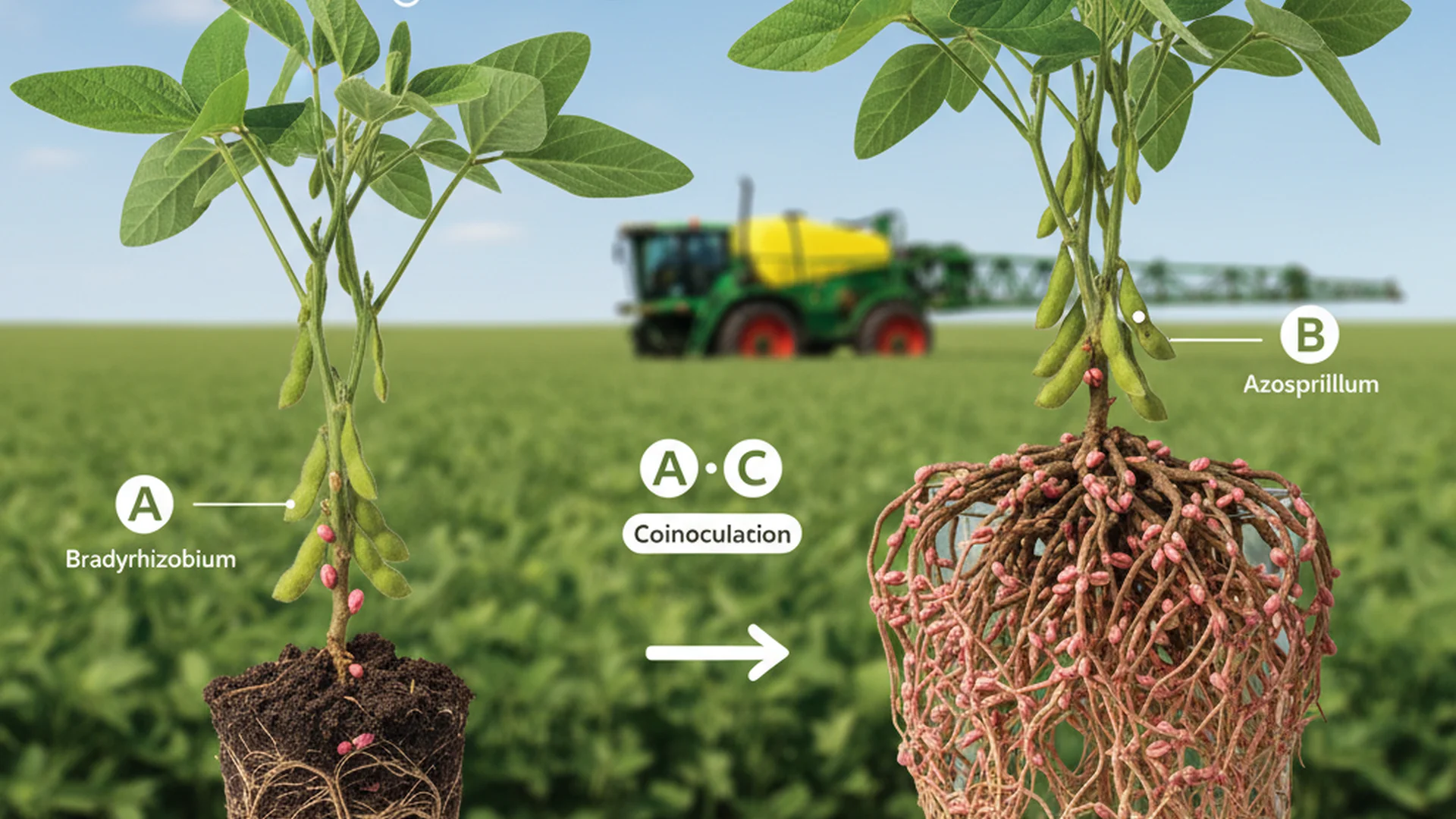 Coinoculação na Soja: O Guia Atualizado de 2025