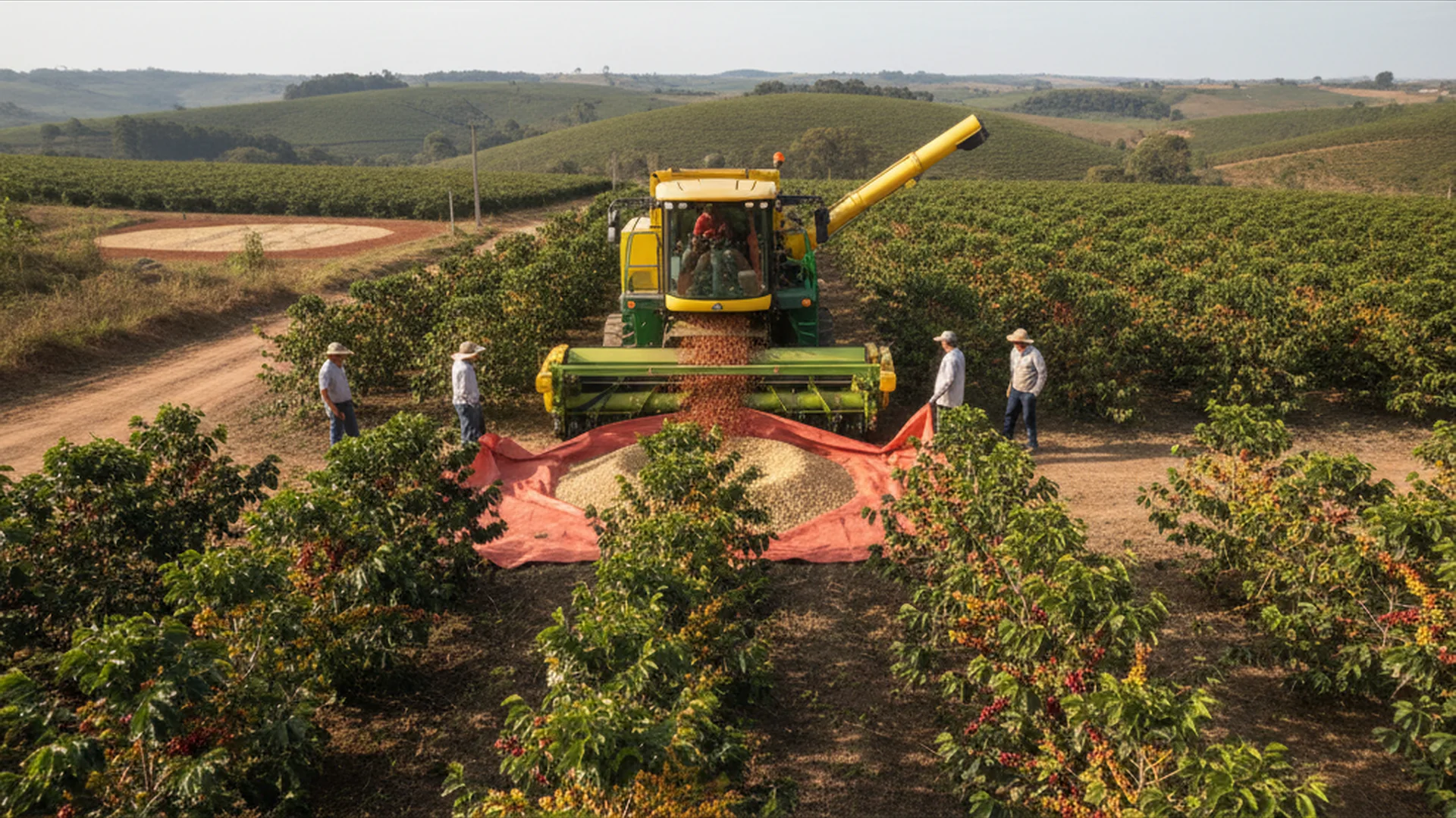 Colheita de Café: O Guia Completo Sobre Épocas e Métodos