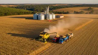 Miniatura do artigo de Manejo Integrado de Pragas: Colheita de Milho: O Guia Completo para Maximizar Seus Lucros na Safra