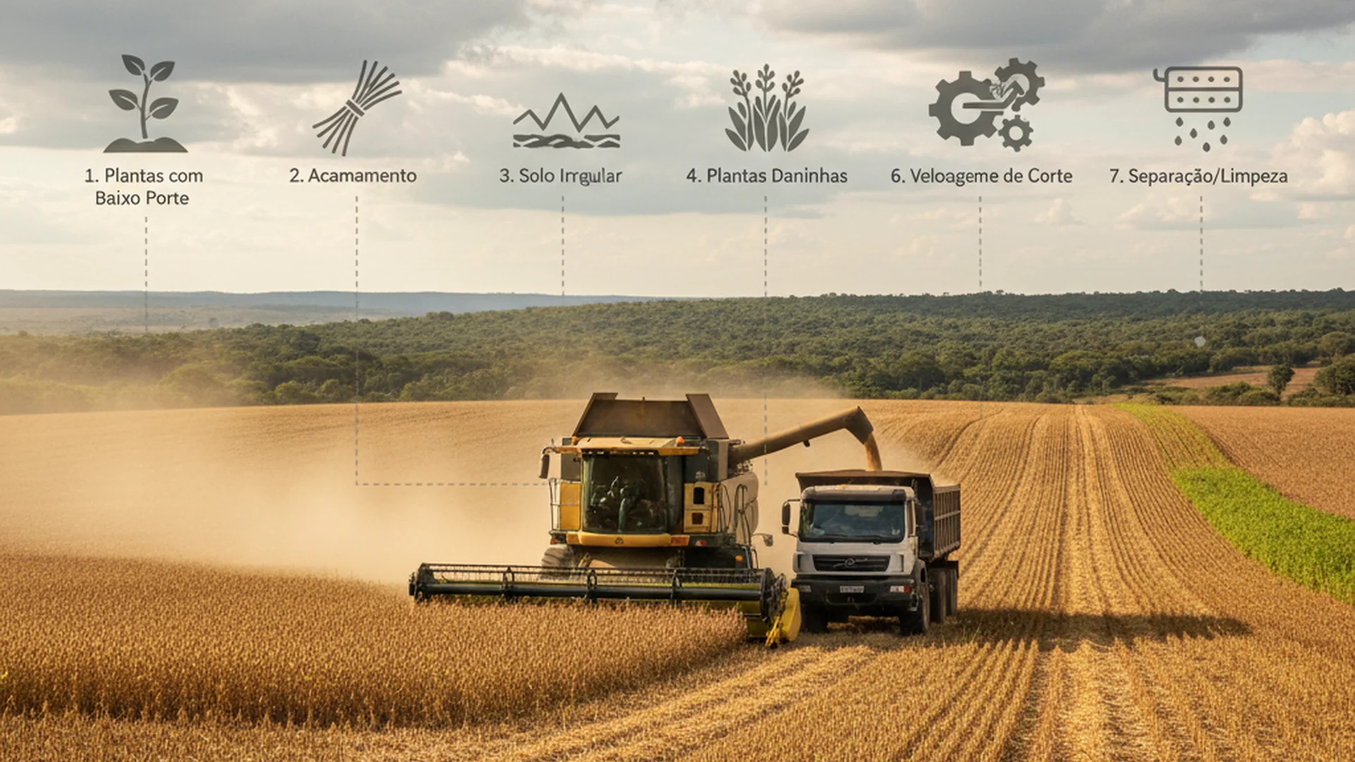 Colheita de Soja no MT: 7 Problemas Comuns e Como Evitar Perdas na Lavoura