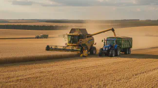 Miniatura do artigo de Gestão Agrícola: Colheita de Trigo: Guia Completo para Evitar Perdas e Maximizar a Produtividade