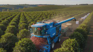 Miniatura do artigo de Máquinas Agricolas: Colheita Mecanizada de Café: Reduza Custos e Aumente Eficiência