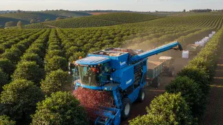 Miniatura do artigo de Máquinas Agricolas: Colheita Mecanizada de Café: Reduza Custos e Aumente Eficiência