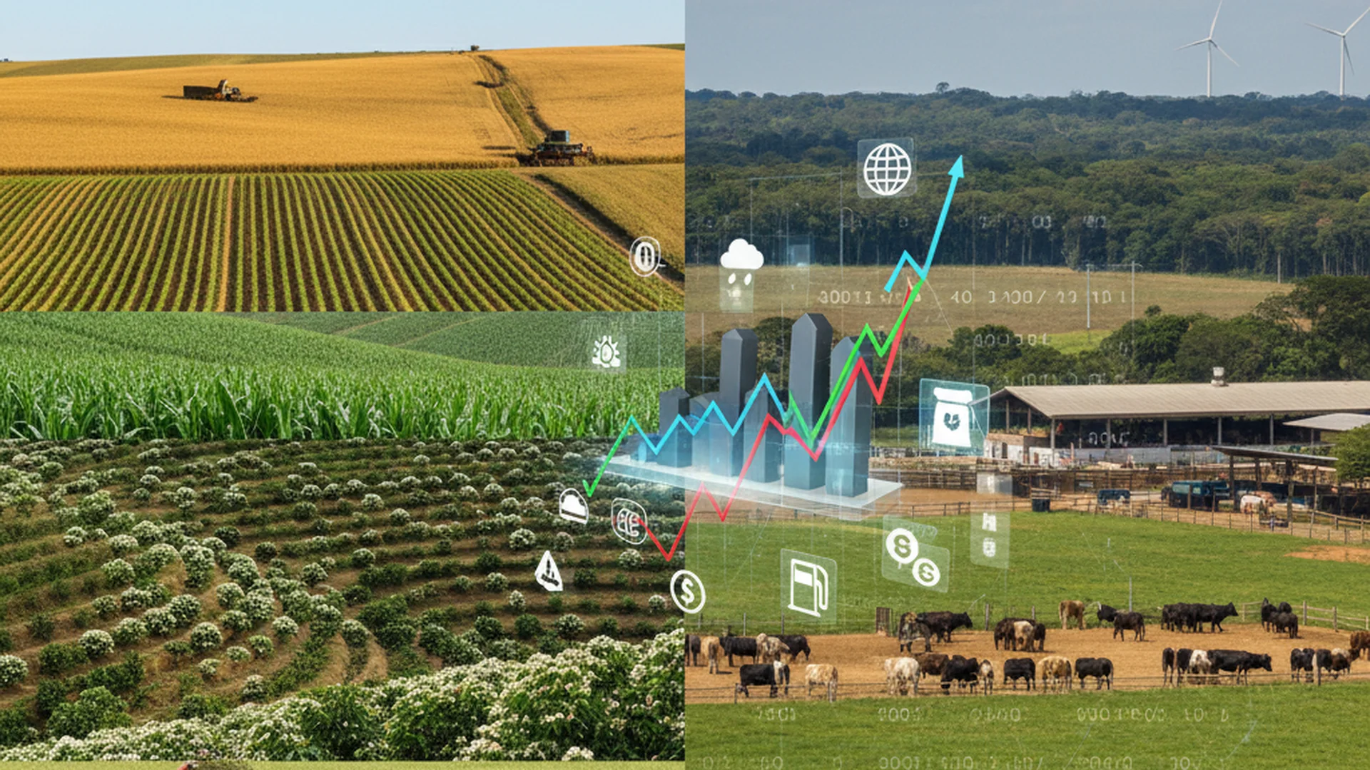 Commodities Agrícolas em 2025: O que Esperar para Soja, Milho, Café e Cana