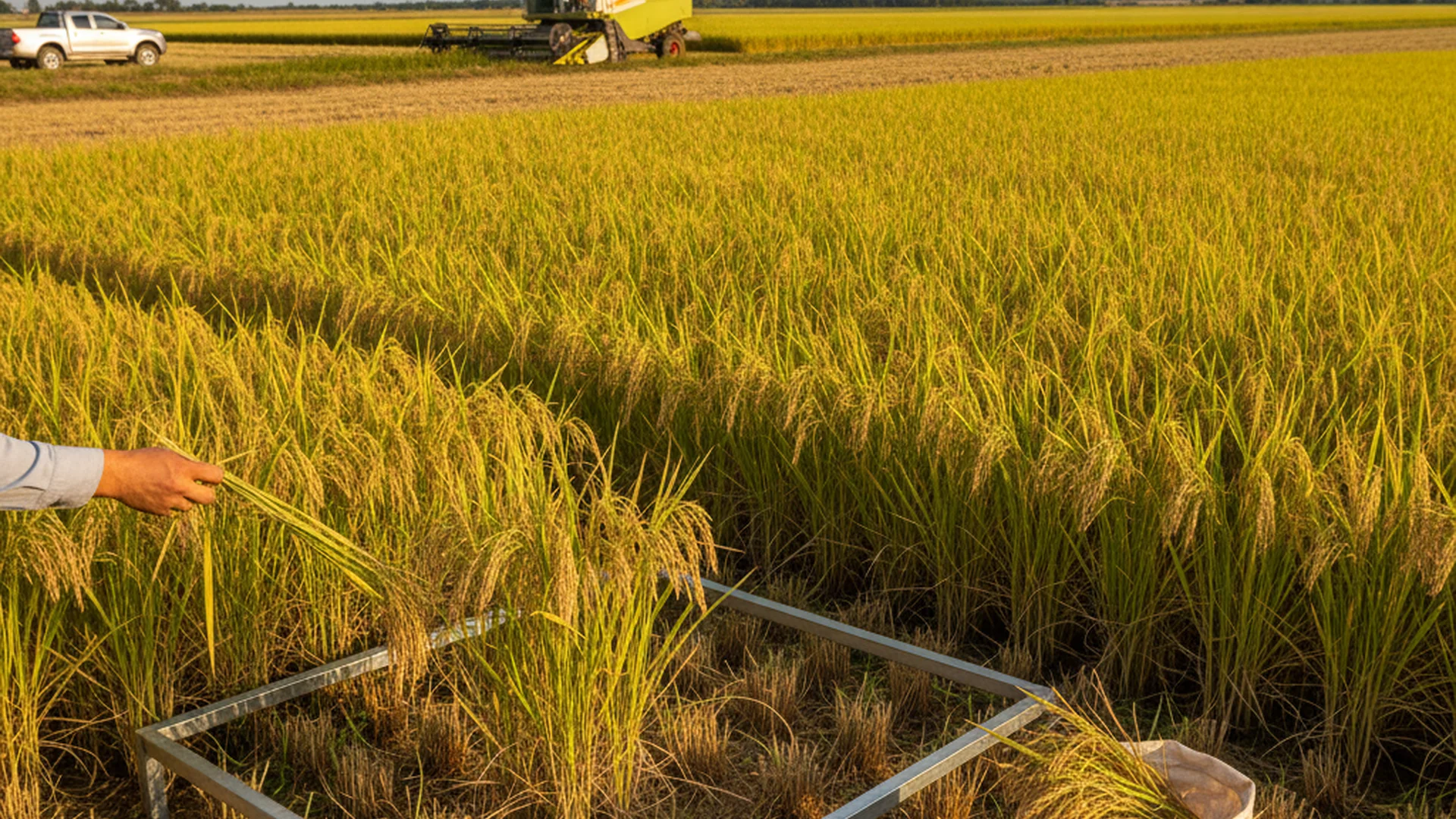 Como Calcular a Produtividade do Arroz Antes da Colheita: Um Guia Prático