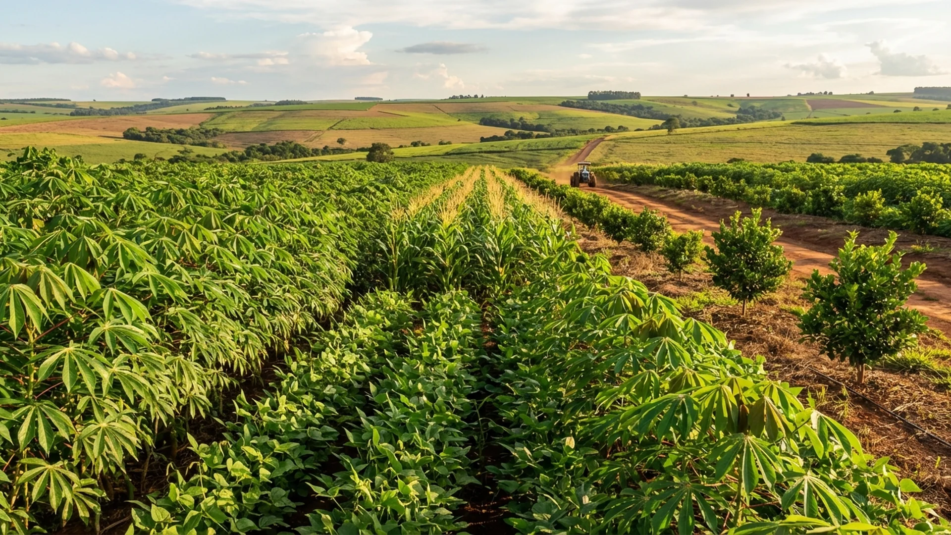Imagem de destaque do artigo: Consorciação de Culturas: Mandioca, Milho e Feijão [2025]
