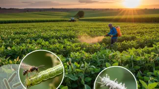 Miniatura do artigo de Manejo Integrado de Pragas: Controle Biológico de Lagartas na Soja: Um Guia Prático para Sua Lavoura