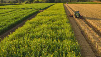 Miniatura do artigo de Manejo de Doencas: Crotalária: O Guia Completo para Controle de Nematoides e Adubação Verde