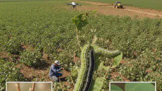 Miniatura do artigo de Manejo Integrado de Pragas: Curuquerê-dos-Capinzais: Identificação e Controle no Algodão