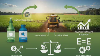 Miniatura do artigo de Gestão Agrícola: Defensivos Genéricos vs. de Marca: Qual a Melhor Escolha para Sua Lavoura?