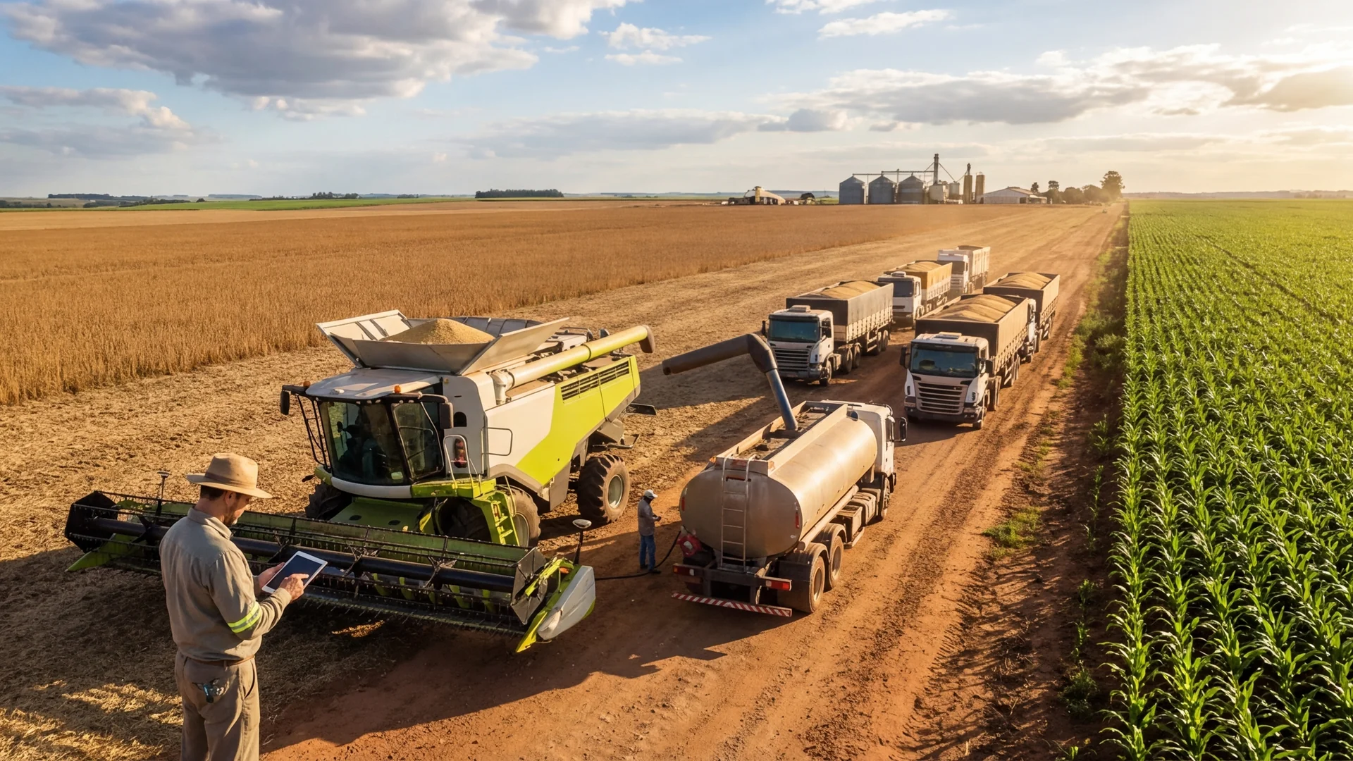 Imagem de destaque do artigo: Diesel sobe 24% em março: O impacto das guerras, o frete da soja e a Safrinha 2026