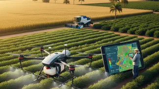 Miniatura do artigo de Agricultura de Precisão: Drone de Lavoura: O Guia Completo para Aumentar a Eficiência no Campo