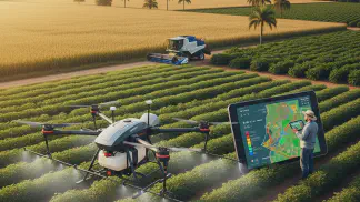 Miniatura do artigo de Agricultura de Precisão: Drone de Lavoura: O Guia Completo para Aumentar a Eficiência no Campo