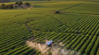 Miniatura do artigo de Agricultura de Precisão: Drone para Pulverização Agrícola: Guia Completo, Preços e Modelos