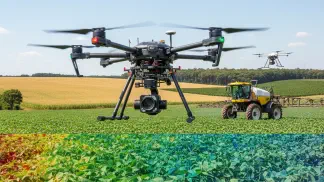 Miniatura do artigo de Agricultura de Precisão: Drones na Agricultura: Guia Completo para Aumentar a Produtividade