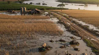 Miniatura do artigo de Gestão Agrícola: Enchentes no RS: O Impacto Detalhado na Agricultura e na Economia do Brasil