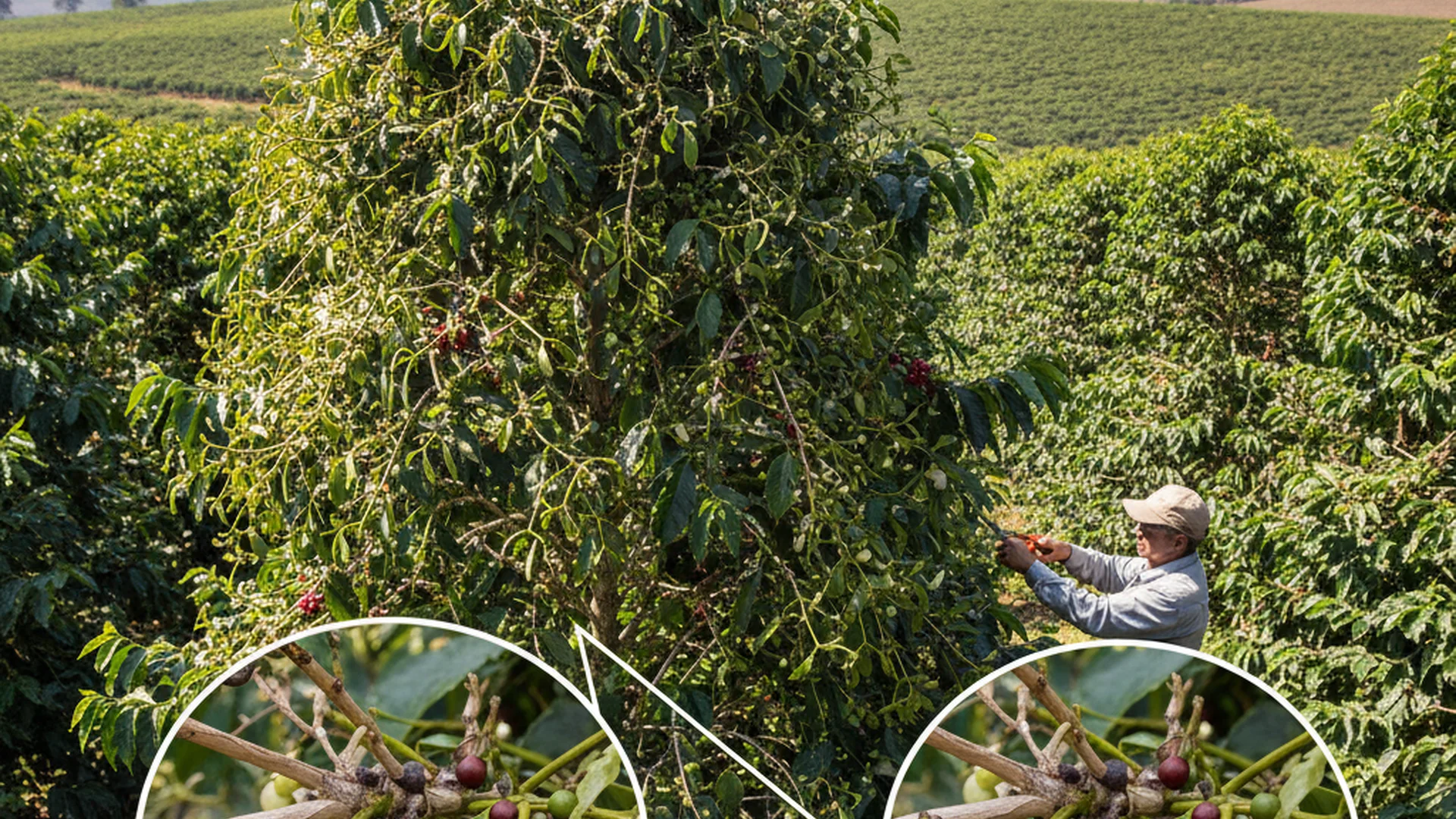 Erva-de-Passarinho: Identificação e Controle na Lavoura