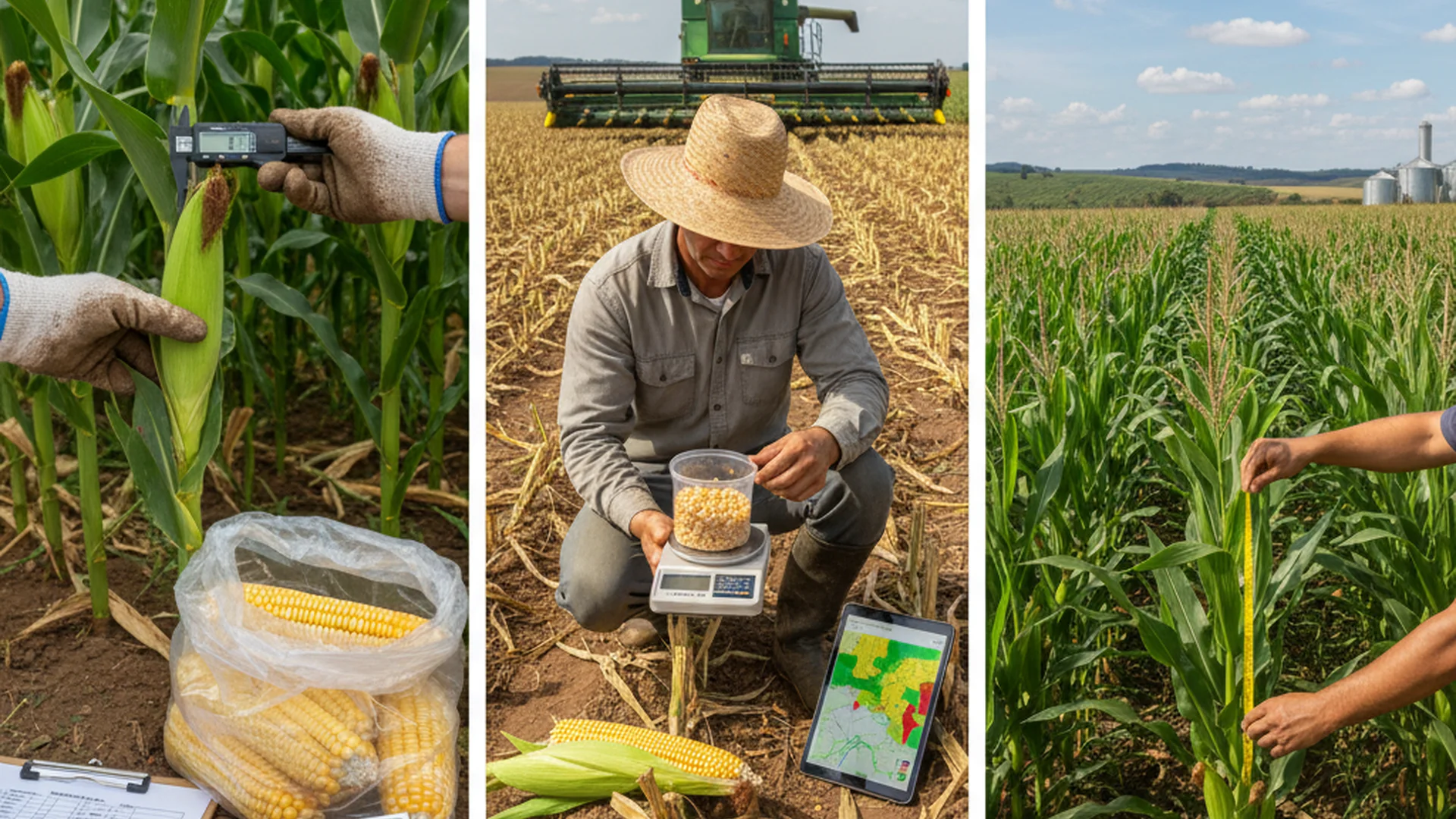 Estimar Produção de Milho por Hectare: 3 Métodos Pré-Colheita