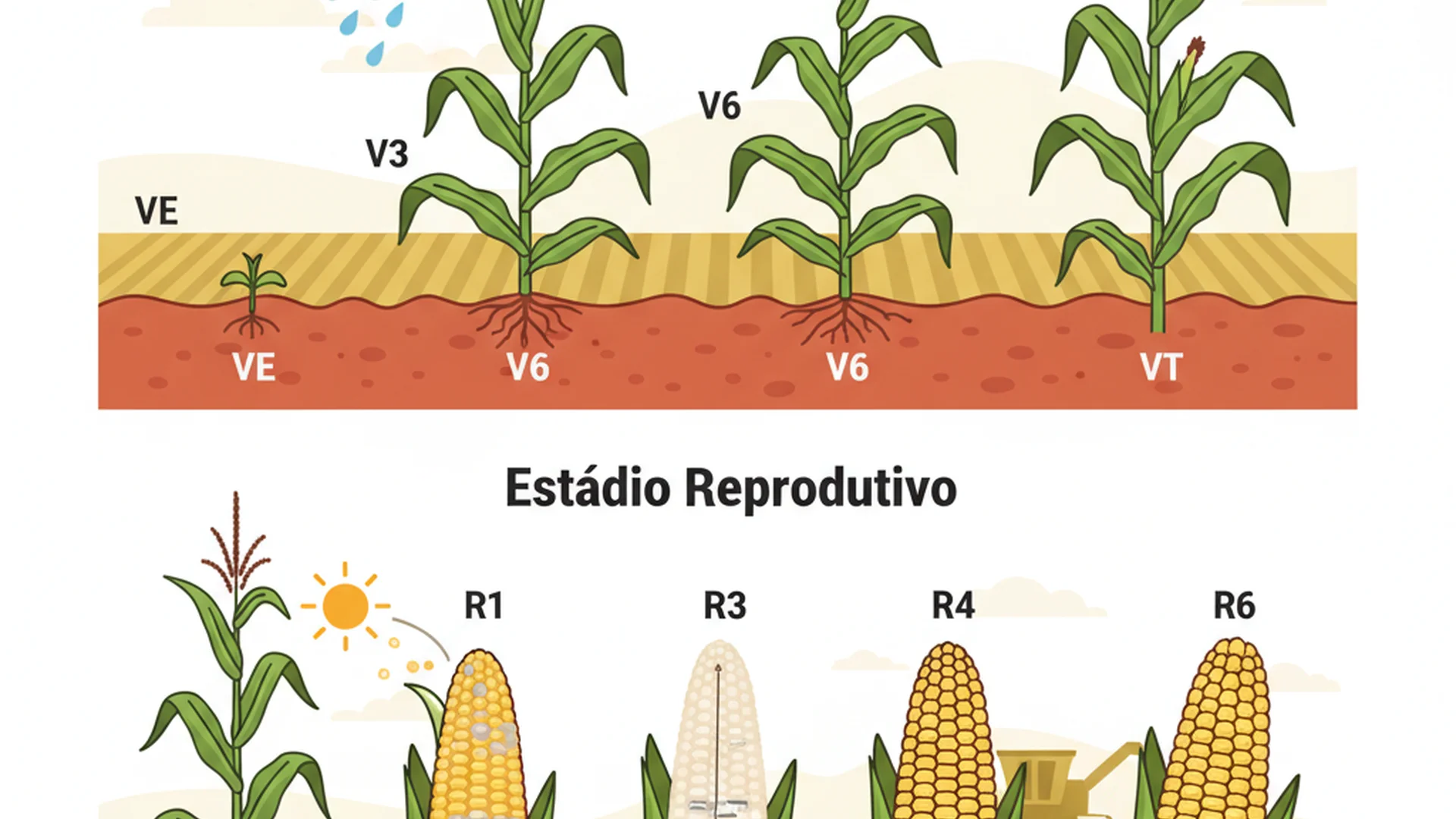 Fenologia do Milho: Um Guia Completo dos Estádios de Desenvolvimento
