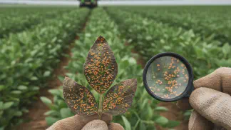 Miniatura do artigo de Manejo de Doencas: Ferrugem Asiática na Soja: Guia Completo de Identificação e Manejo