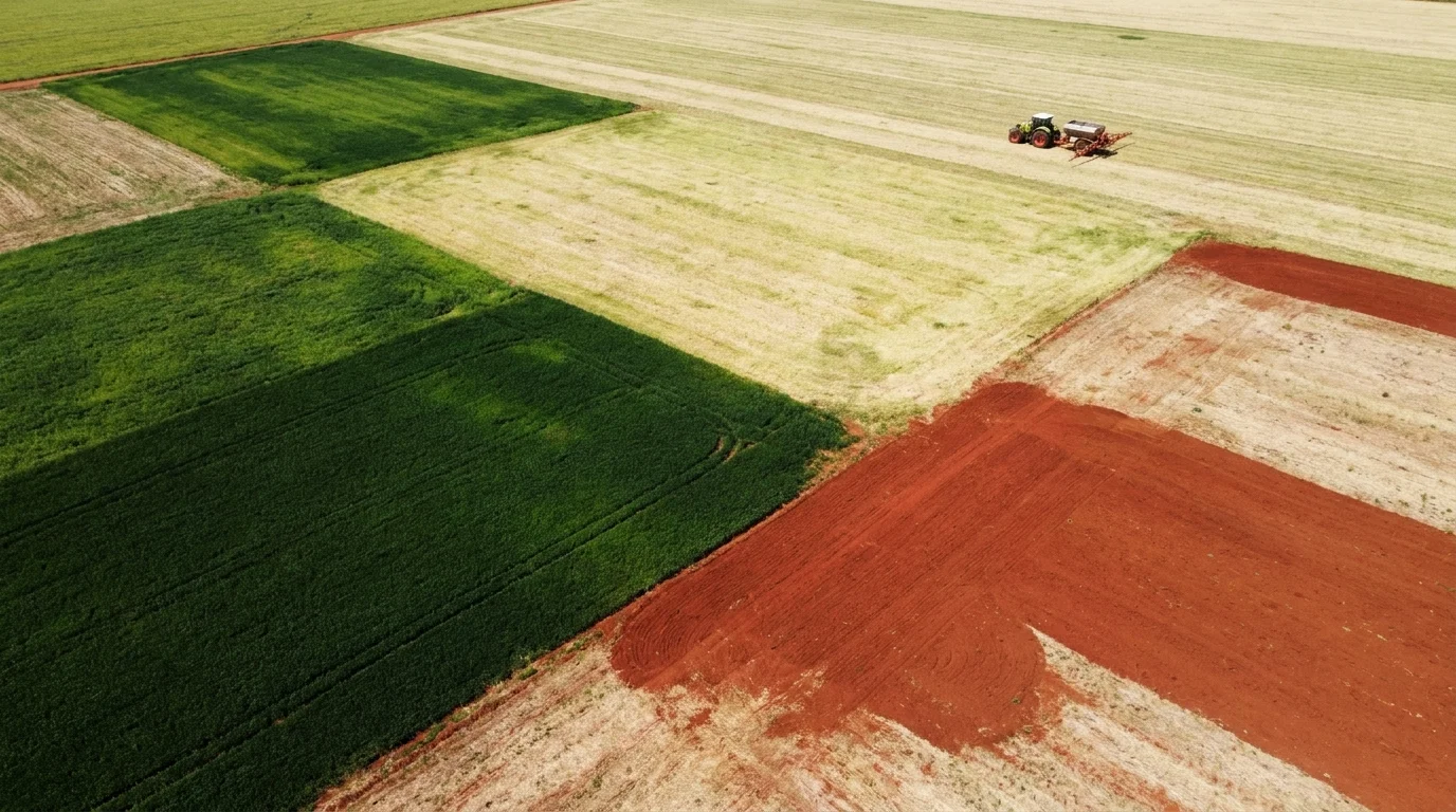 Imagem de destaque do artigo: Fertilidade do solo em grandes propriedades: guia prático