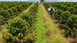 Miniatura do artigo de Manejo de Plantas Daninhas: Fitotoxicidade por Herbicidas no Café: Guia Prático para Evitar e Corrigir