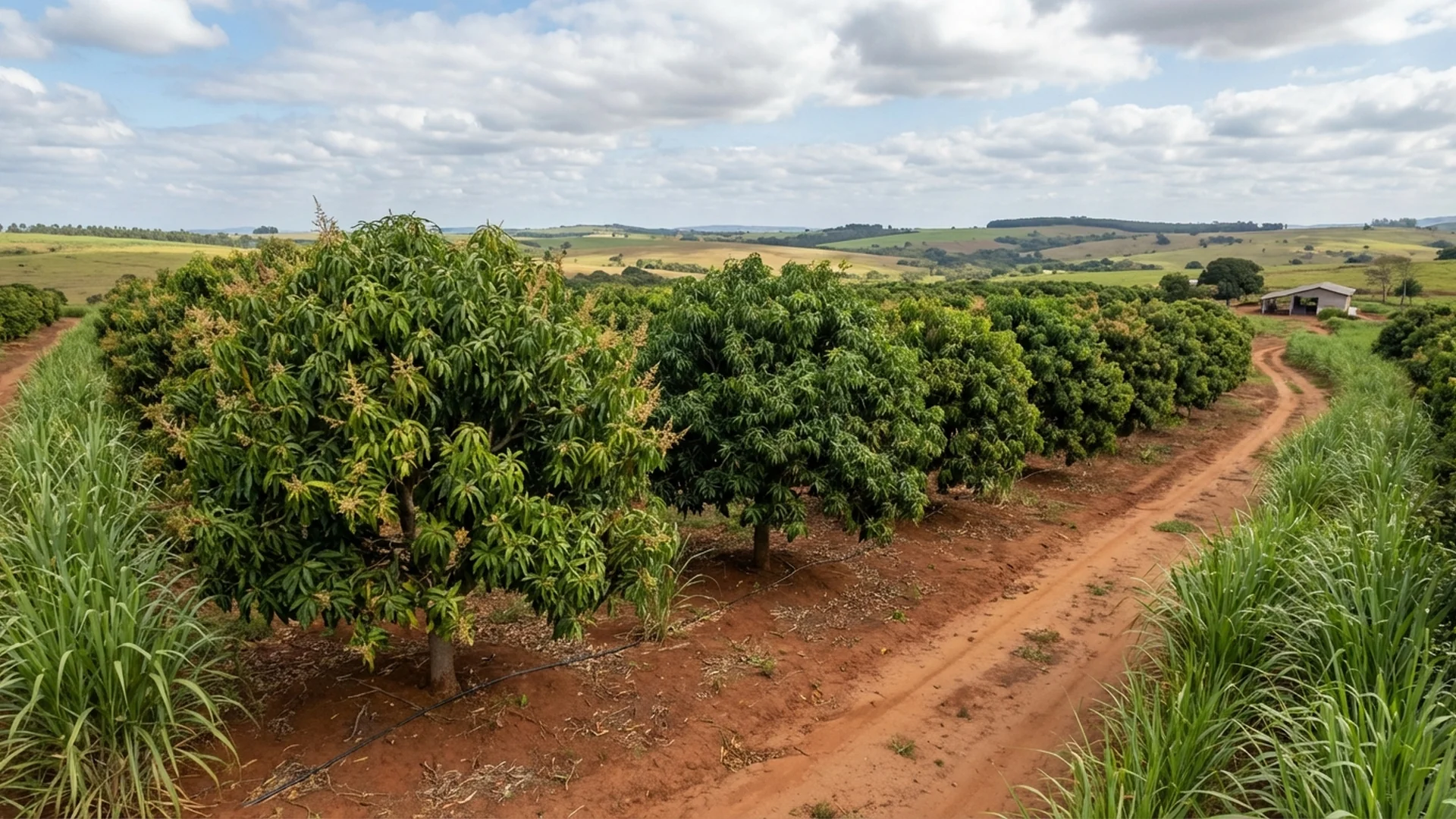 Imagem de destaque do artigo: Floração da Manga: Guia sobre Temperatura e Chuva [2025]