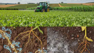 Miniatura do artigo de Manejo de Doencas: Fungos de Solo: Guia Completo para Identificar e Proteger sua Lavoura