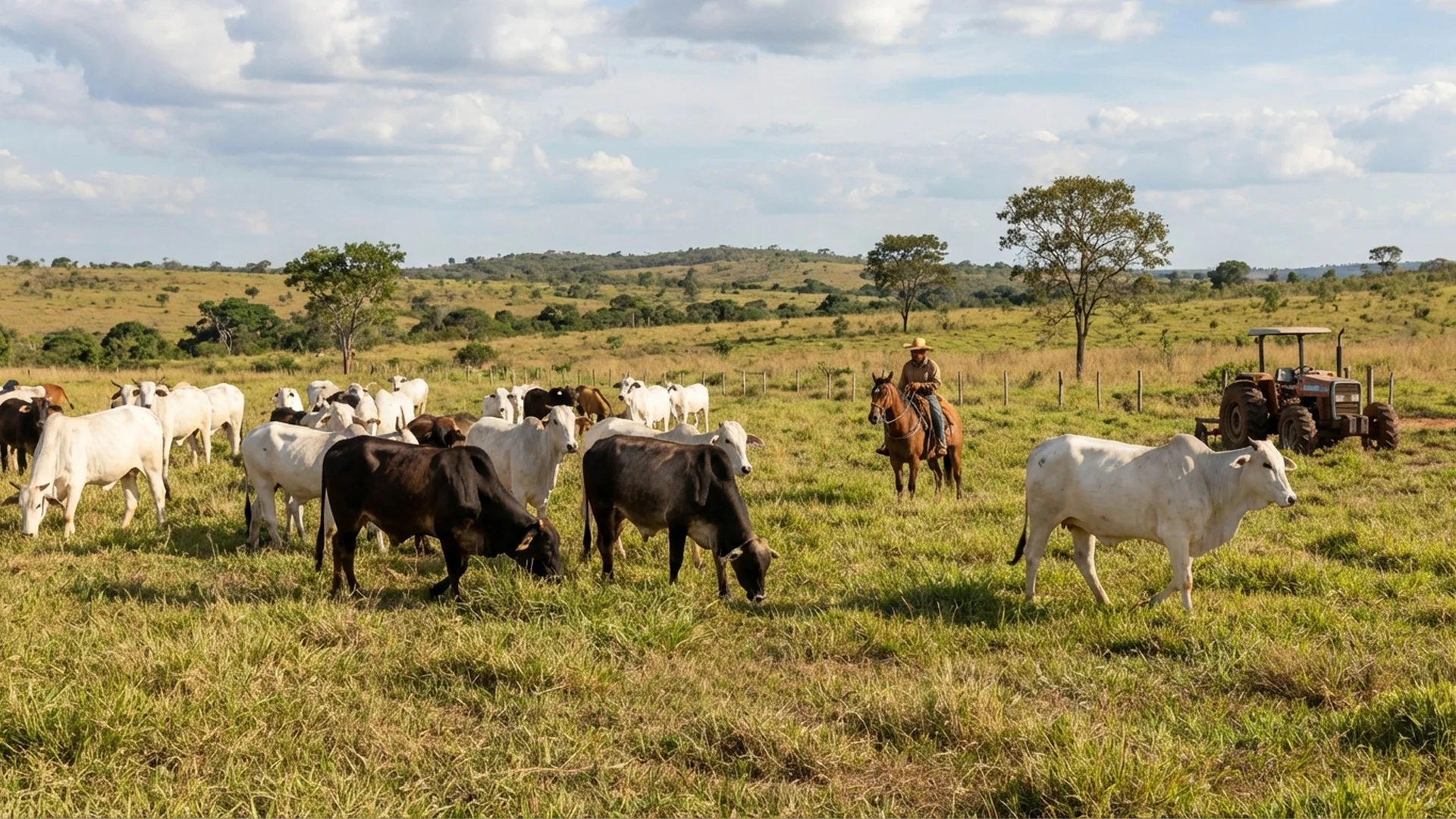 Imagem de destaque do artigo: Nelore x Europeu: Guia do Gado de Corte no Pantanal [2025]